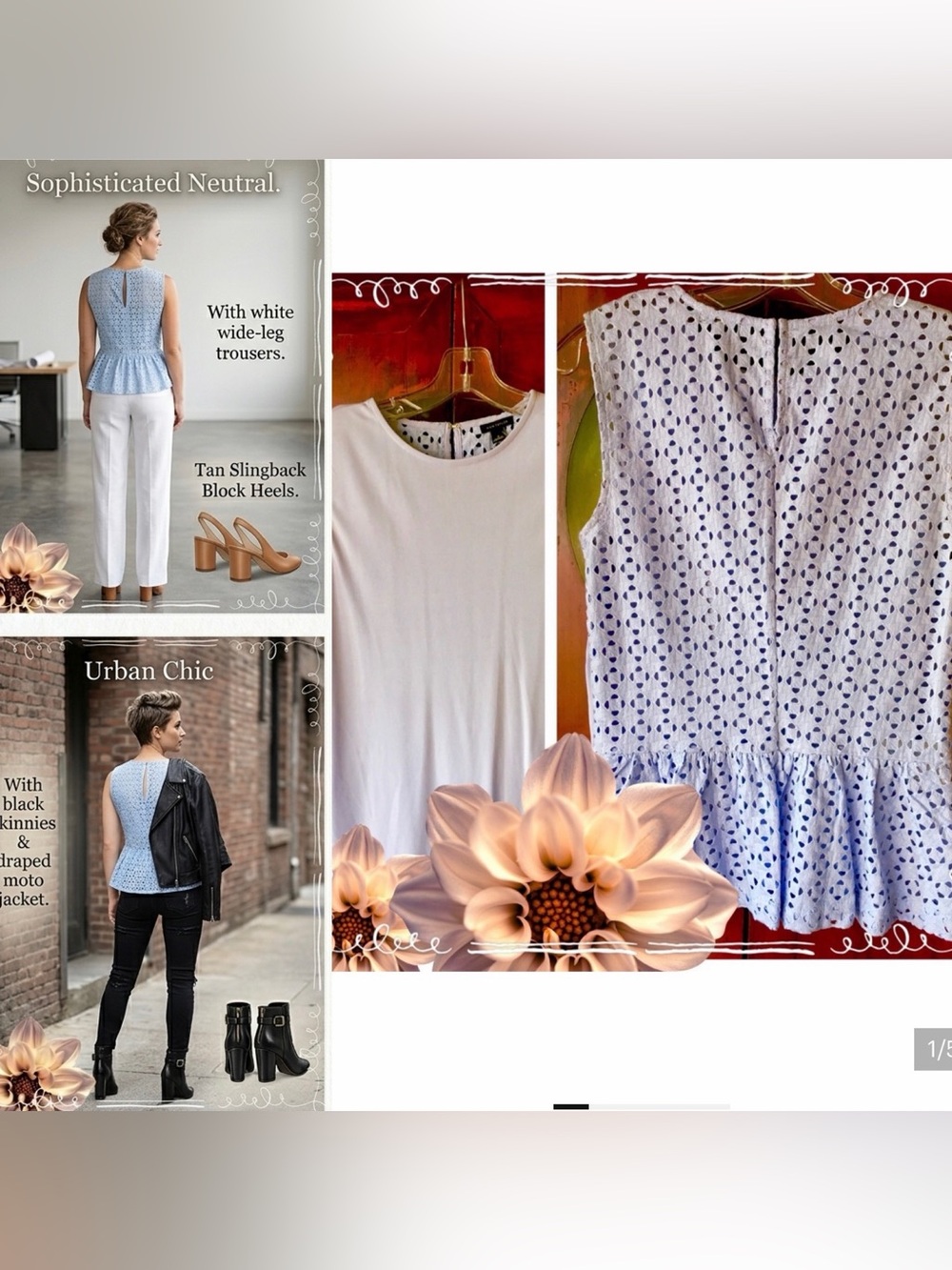 NWOT Ann Taylor dainty&classy blouse-better quality